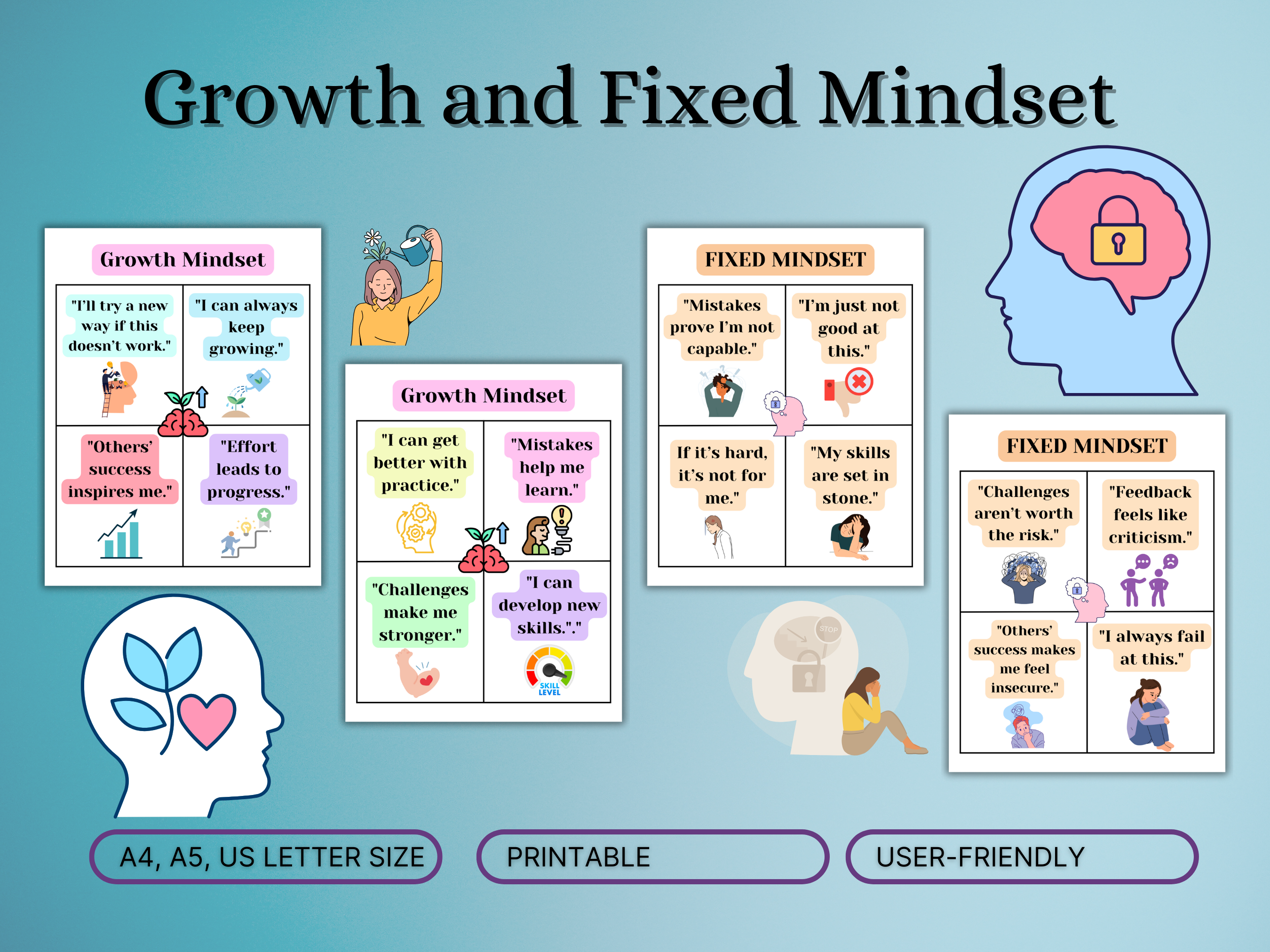 ADHD Executive Functioning And Coping Skills Journal, Teens Mental Health, Psychoeducation Worksheets, adhd visual aids adhd therapy - Image 3