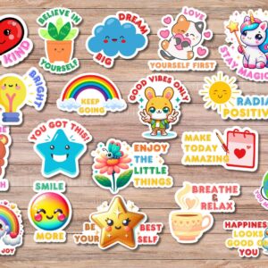 Cute Motivational Stickers Sticker Pack