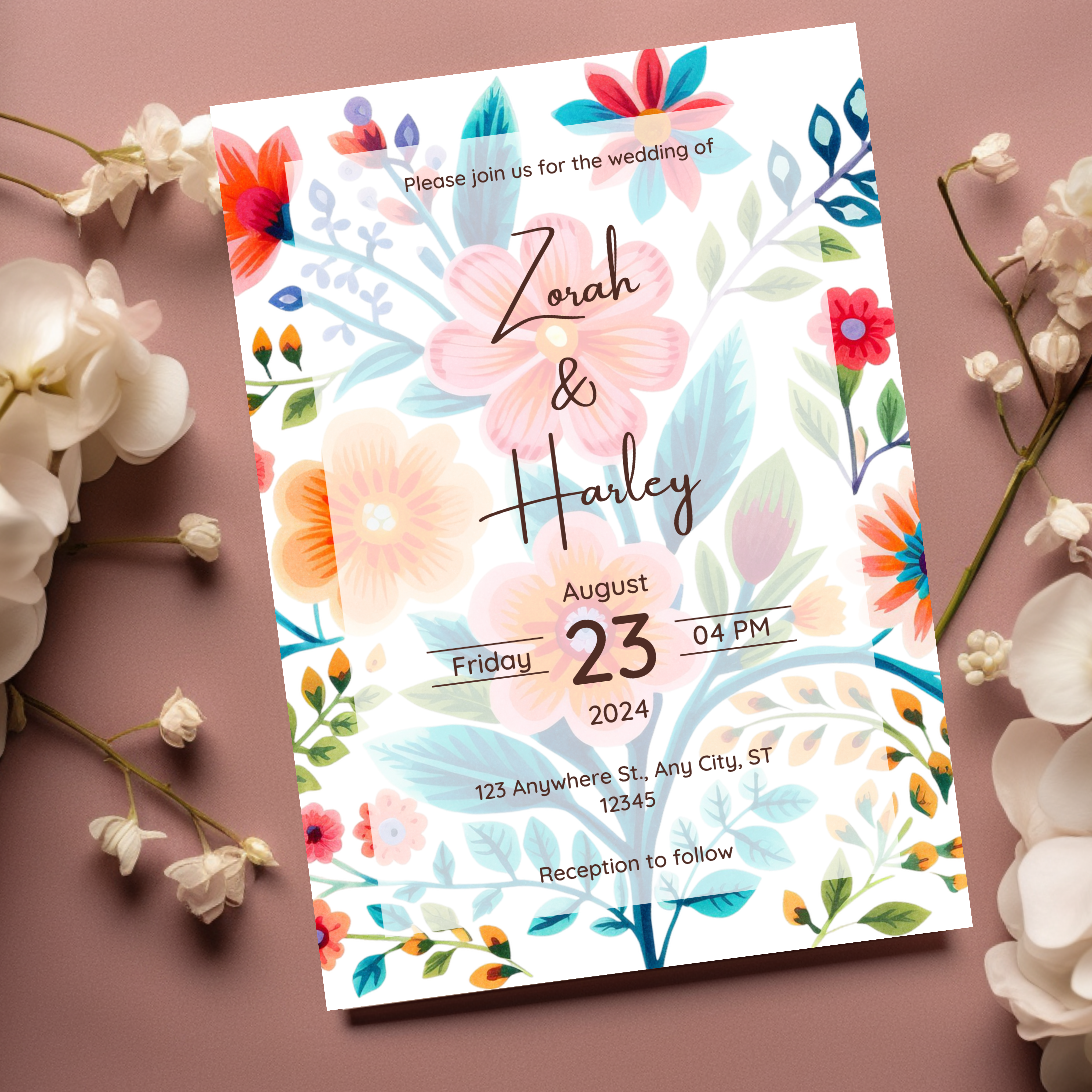 perfect for a bridal shower or spring wedding celebration.