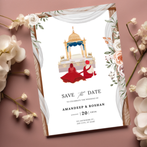 Indian Wedding Invitation Template