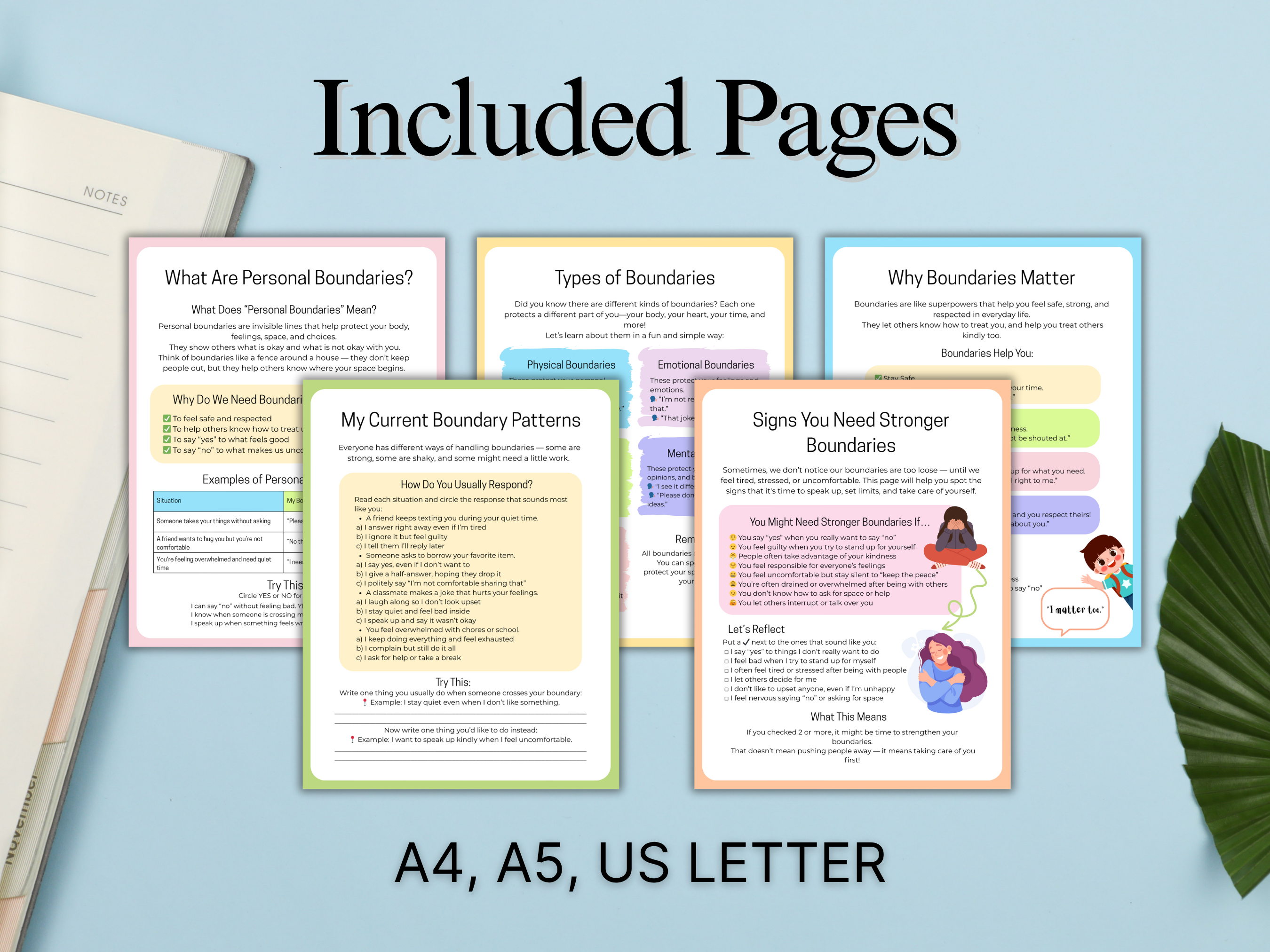 Personal Boundaries Workbook for Adults & Teens - Image 6