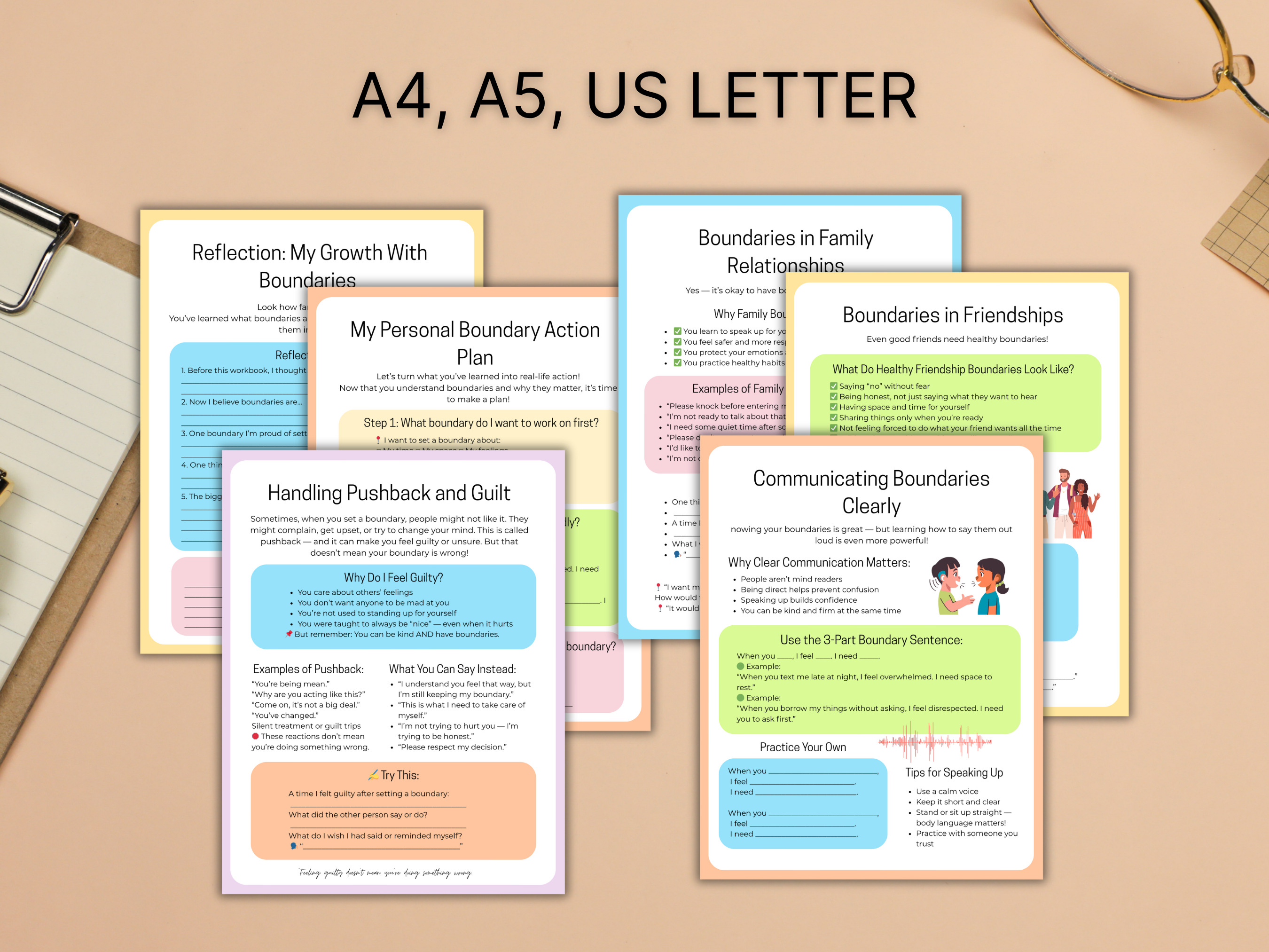 Personal Boundaries Workbook for Adults & Teens - Image 8