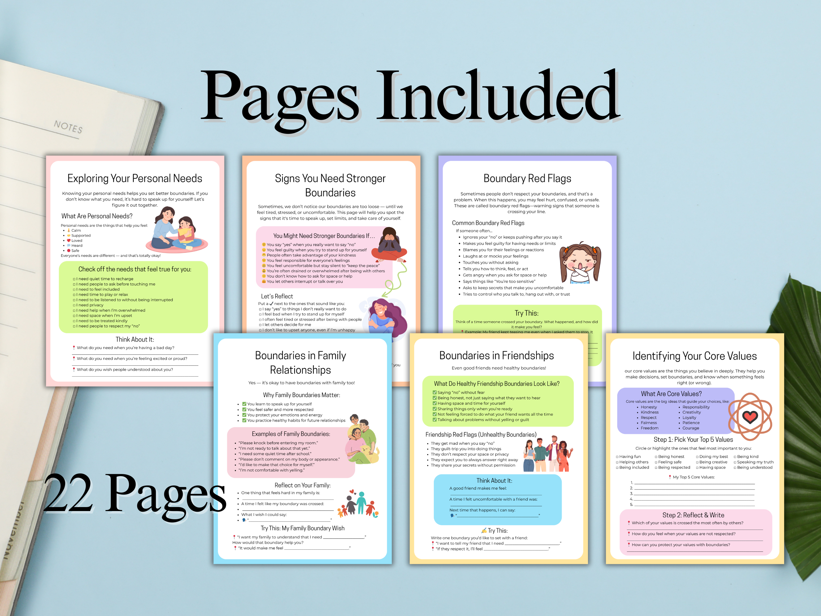 Personal Boundaries Workbook for Adults & Teens - Image 9