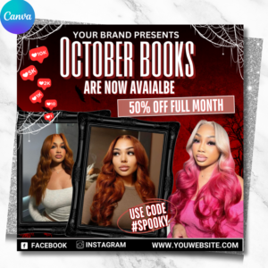 October Booking Flyer Template