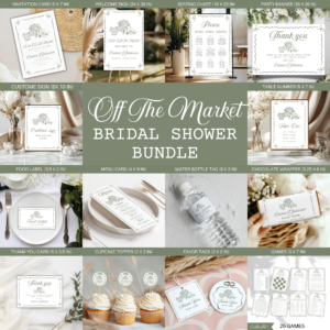 Off The Market Bridal Shower Bundle