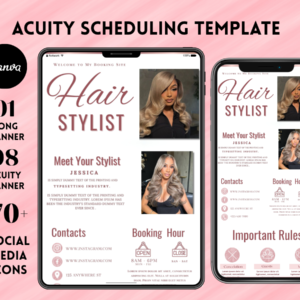 Hair Stylist Acuity Scheduling Template