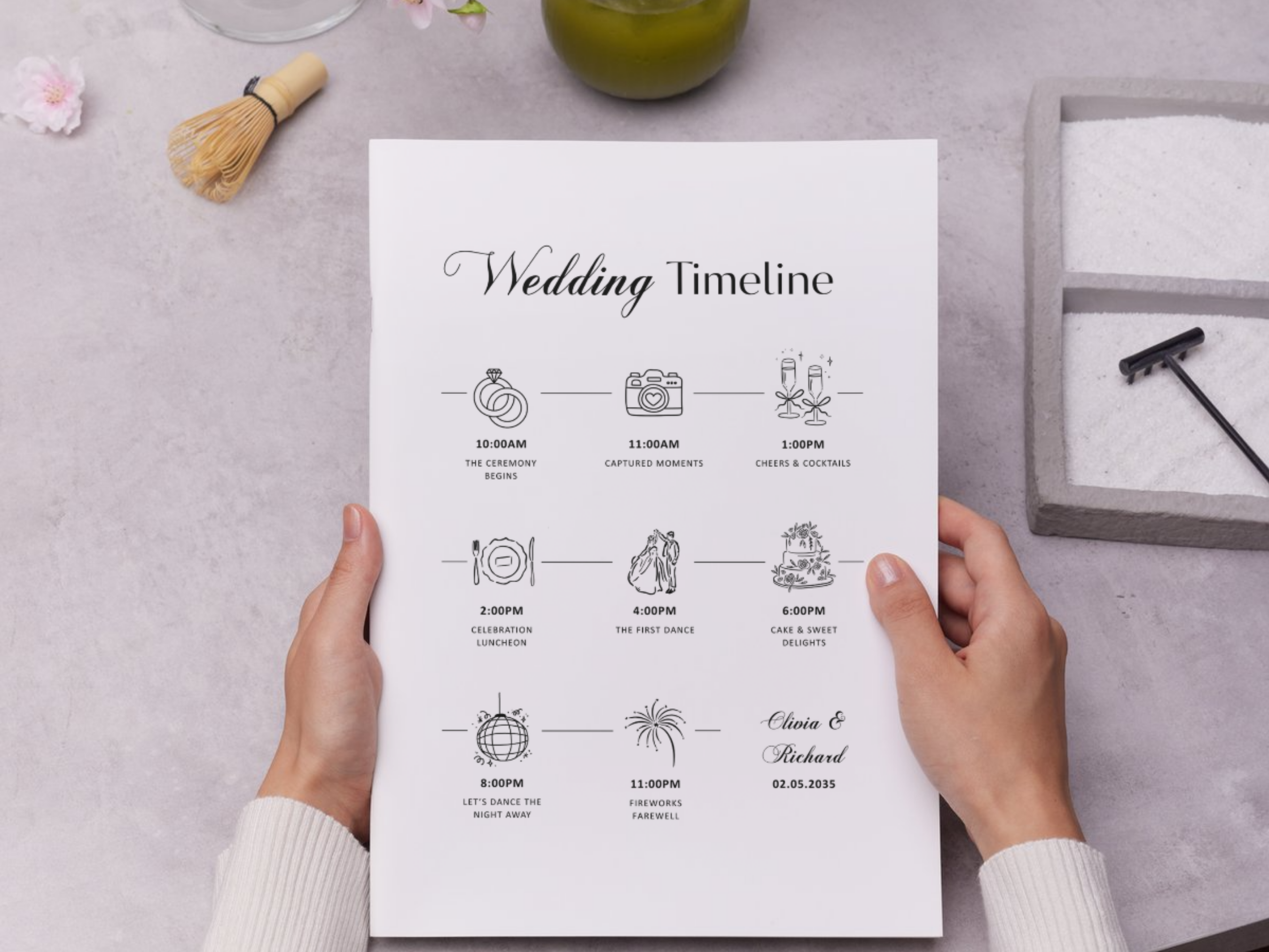 Digital Wedding Timeline Template - Image 4