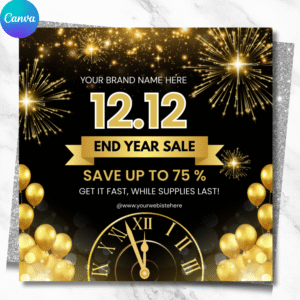 New Year Beauty Sale Flyer | January Appointment
