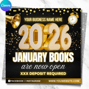 January Books Are Open Flyer 2026