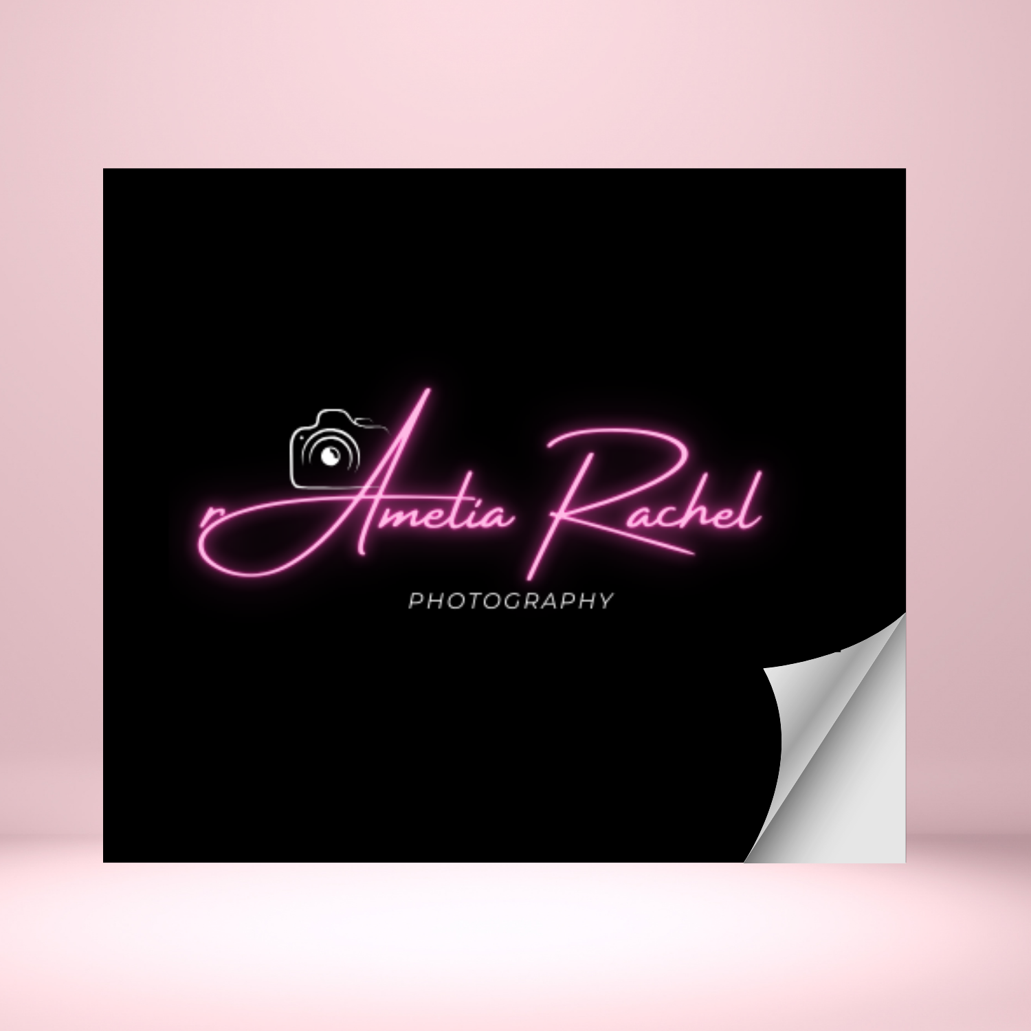 DIY photography logo template for creative entrepreneurs