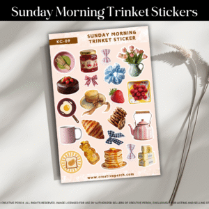 Sunday Morning Planner Stickers