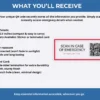 Waterproof emergency QR code sticker with instant contact and no personal info printed