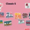 mental wellness sticker for planner and notebook