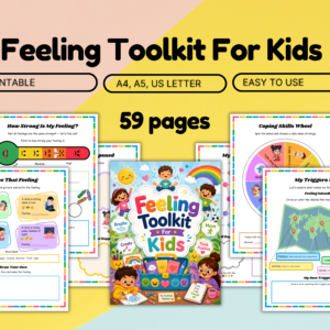 emotional regulation activities for kids therapy printable