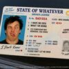 funny license card meme sticker