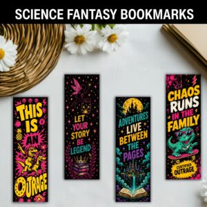 science fantasy bookmark set