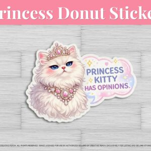 royal cat sticker pack